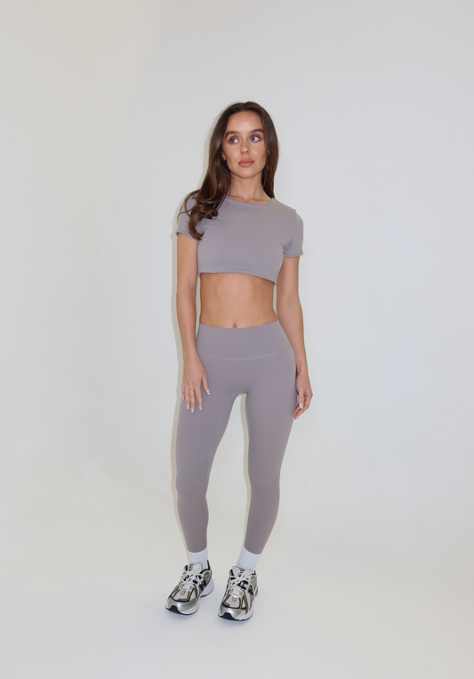 Grey Seamless Leggings